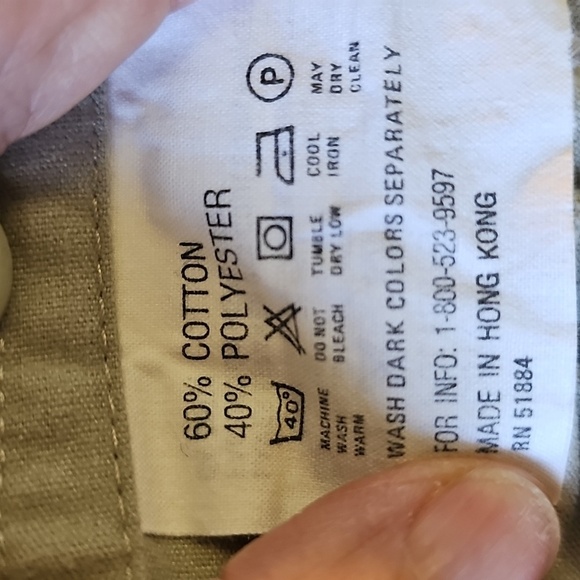 Patagonia Men's‎ Tan Short Sleeve Shirt. Size XL. Front Pockets. Excelant - Picture 7 of 9